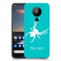 עכביש כיסוי מגן קשיח בעיצוב אישי עם השם שלך ל Nokia 5.3 יחידה אחת סקרין מובייל