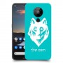 זאב כיסוי מגן קשיח בעיצוב אישי עם השם שלך ל Nokia 5.3 יחידה אחת סקרין מובייל