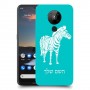 זברה כיסוי מגן קשיח בעיצוב אישי עם השם שלך ל Nokia 5.3 יחידה אחת סקרין מובייל