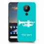 חצוצרה כיסוי מגן קשיח בעיצוב אישי עם השם שלך ל Nokia 5.3 יחידה אחת סקרין מובייל