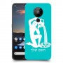 דלי כיסוי מגן קשיח בעיצוב אישי עם השם שלך ל Nokia 5.3 יחידה אחת סקרין מובייל