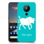 שור כיסוי מגן קשיח בעיצוב אישי עם השם שלך ל Nokia 5.3 יחידה אחת סקרין מובייל