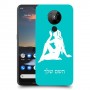בתולה כיסוי מגן קשיח בעיצוב אישי עם השם שלך ל Nokia 5.3 יחידה אחת סקרין מובייל