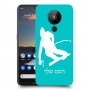סקִי כיסוי מגן קשיח בעיצוב אישי עם השם שלך ל Nokia 5.3 יחידה אחת סקרין מובייל