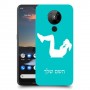 אימון ספורט - אישה כיסוי מגן קשיח בעיצוב אישי עם השם שלך ל Nokia 5.3 יחידה אחת סקרין מובייל