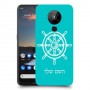 הגה - קפטן - ים כיסוי מגן קשיח בעיצוב אישי עם השם שלך ל Nokia 5.3 יחידה אחת סקרין מובייל