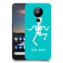 שלד כיסוי מגן קשיח בעיצוב אישי עם השם שלך ל Nokia 5.3 יחידה אחת סקרין מובייל