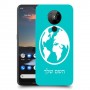 עולם כיסוי מגן קשיח בעיצוב אישי עם השם שלך ל Nokia 5.3 יחידה אחת סקרין מובייל