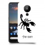 עקרב כיסוי מגן קשיח בעיצוב אישי עם השם שלך ל Nokia 5.3 יחידה אחת סקרין מובייל