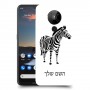 זברה כיסוי מגן קשיח בעיצוב אישי עם השם שלך ל Nokia 5.3 יחידה אחת סקרין מובייל