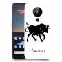 שור כיסוי מגן קשיח בעיצוב אישי עם השם שלך ל Nokia 5.3 יחידה אחת סקרין מובייל