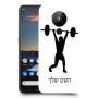 הרמת משקולות כיסוי מגן קשיח בעיצוב אישי עם השם שלך ל Nokia 5.3 יחידה אחת סקרין מובייל