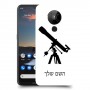 טלסקופ כיסוי מגן קשיח בעיצוב אישי עם השם שלך ל Nokia 5.3 יחידה אחת סקרין מובייל