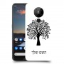 עץ כיסוי מגן קשיח בעיצוב אישי עם השם שלך ל Nokia 5.3 יחידה אחת סקרין מובייל