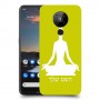 יוגה כיסוי מגן קשיח בעיצוב אישי עם השם שלך ל Nokia 5.3 יחידה אחת סקרין מובייל