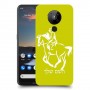 רוכב סוסים - גבר כיסוי מגן קשיח בעיצוב אישי עם השם שלך ל Nokia 5.3 יחידה אחת סקרין מובייל