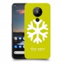 שלג כיסוי מגן קשיח בעיצוב אישי עם השם שלך ל Nokia 5.3 יחידה אחת סקרין מובייל