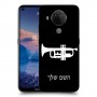 חצוצרה כיסוי מגן קשיח בעיצוב אישי עם השם שלך ל Nokia 5.4 יחידה אחת סקרין מובייל