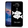 דגים כיסוי מגן קשיח בעיצוב אישי עם השם שלך ל Nokia 5.4 יחידה אחת סקרין מובייל