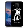 ילד סקייטבורד כיסוי מגן קשיח בעיצוב אישי עם השם שלך ל Nokia 5.4 יחידה אחת סקרין מובייל
