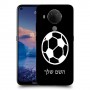 כדורגל - כדור כיסוי מגן קשיח בעיצוב אישי עם השם שלך ל Nokia 5.4 יחידה אחת סקרין מובייל