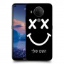 סמיילי כיסוי מגן קשיח בעיצוב אישי עם השם שלך ל Nokia 5.4 יחידה אחת סקרין מובייל