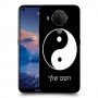 סמל יינג יאנג - סין כיסוי מגן קשיח בעיצוב אישי עם השם שלך ל Nokia 5.4 יחידה אחת סקרין מובייל