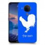 תרנגול כיסוי מגן קשיח בעיצוב אישי עם השם שלך ל Nokia 5.4 יחידה אחת סקרין מובייל