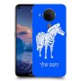 זברה כיסוי מגן קשיח בעיצוב אישי עם השם שלך ל Nokia 5.4 יחידה אחת סקרין מובייל