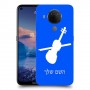 כינור כיסוי מגן קשיח בעיצוב אישי עם השם שלך ל Nokia 5.4 יחידה אחת סקרין מובייל