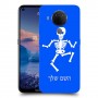 שלד כיסוי מגן קשיח בעיצוב אישי עם השם שלך ל Nokia 5.4 יחידה אחת סקרין מובייל
