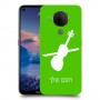 כינור כיסוי מגן קשיח בעיצוב אישי עם השם שלך ל Nokia 5.4 יחידה אחת סקרין מובייל