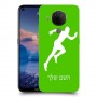 רץ כיסוי מגן קשיח בעיצוב אישי עם השם שלך ל Nokia 5.4 יחידה אחת סקרין מובייל
