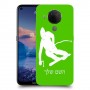 סקִי כיסוי מגן קשיח בעיצוב אישי עם השם שלך ל Nokia 5.4 יחידה אחת סקרין מובייל