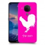 תרנגול כיסוי מגן קשיח בעיצוב אישי עם השם שלך ל Nokia 5.4 יחידה אחת סקרין מובייל