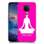 יוגה כיסוי מגן קשיח בעיצוב אישי עם השם שלך ל Nokia 5.4 יחידה אחת סקרין מובייל