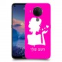 אישה אהבה כיסוי מגן קשיח בעיצוב אישי עם השם שלך ל Nokia 5.4 יחידה אחת סקרין מובייל