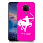 קשת כיסוי מגן קשיח בעיצוב אישי עם השם שלך ל Nokia 5.4 יחידה אחת סקרין מובייל