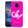 עקרב כיסוי מגן קשיח בעיצוב אישי עם השם שלך ל Nokia 5.4 יחידה אחת סקרין מובייל