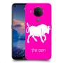 שור כיסוי מגן קשיח בעיצוב אישי עם השם שלך ל Nokia 5.4 יחידה אחת סקרין מובייל