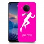 רץ כיסוי מגן קשיח בעיצוב אישי עם השם שלך ל Nokia 5.4 יחידה אחת סקרין מובייל