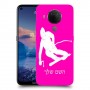סקִי כיסוי מגן קשיח בעיצוב אישי עם השם שלך ל Nokia 5.4 יחידה אחת סקרין מובייל