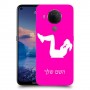 אימון ספורט - אישה כיסוי מגן קשיח בעיצוב אישי עם השם שלך ל Nokia 5.4 יחידה אחת סקרין מובייל