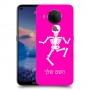 שלד כיסוי מגן קשיח בעיצוב אישי עם השם שלך ל Nokia 5.4 יחידה אחת סקרין מובייל