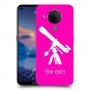 טלסקופ כיסוי מגן קשיח בעיצוב אישי עם השם שלך ל Nokia 5.4 יחידה אחת סקרין מובייל