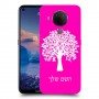 עץ כיסוי מגן קשיח בעיצוב אישי עם השם שלך ל Nokia 5.4 יחידה אחת סקרין מובייל
