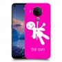 וודו כיסוי מגן קשיח בעיצוב אישי עם השם שלך ל Nokia 5.4 יחידה אחת סקרין מובייל