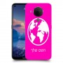 עולם כיסוי מגן קשיח בעיצוב אישי עם השם שלך ל Nokia 5.4 יחידה אחת סקרין מובייל