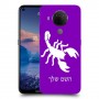 עקרב כיסוי מגן קשיח בעיצוב אישי עם השם שלך ל Nokia 5.4 יחידה אחת סקרין מובייל