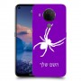 עכביש כיסוי מגן קשיח בעיצוב אישי עם השם שלך ל Nokia 5.4 יחידה אחת סקרין מובייל